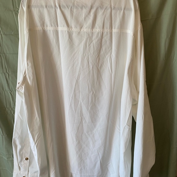 33,000 ft 100% Polyester long sleeve button down shirt 3XL - Picture 4 of 4